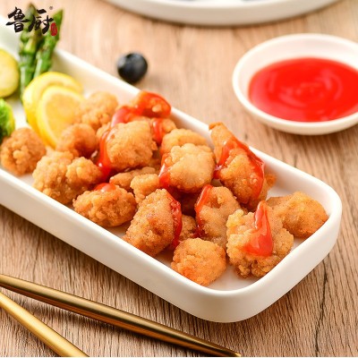 鲁厨香酥鸡米花原味鸡丁鸡肉块裹粉油炸冷冻半成品食材休闲炸鸡块图3