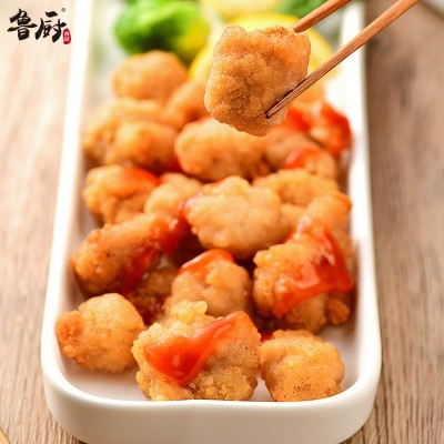 鲁厨 香酥鸡米花原味鸡丁炸鸡块鸡肉块 裹粉油炸食材休闲零食小吃图2