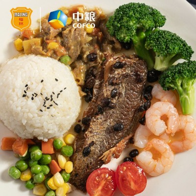 中粮珠江桥牌豆豉鲮鱼海鲜鱼肉罐头207g罐开罐即食下饭菜批发图3