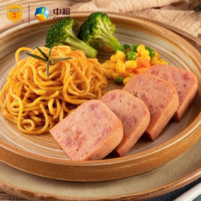 中粮梅林珍品午餐肉罐头198g肉食囤货熟食涮火锅泡面吐司即食批发图4