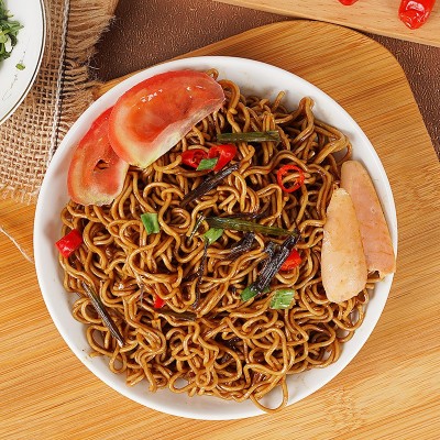 荞麦方便面山药面非油炸葱油拌面免煮泡面代餐速食食品方便面批发图2