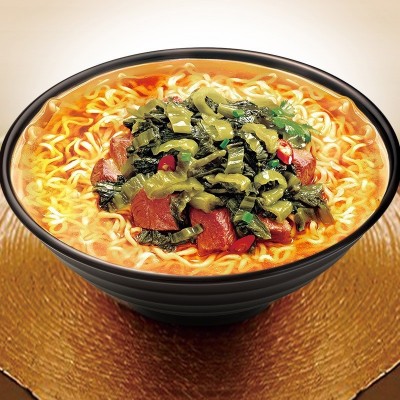 今麦郎方便面大今野拉面整箱红烧牛肉面袋装速食食品夜宵泡面批发图2