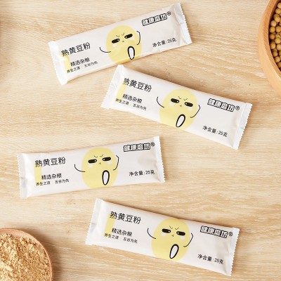 熟黄豆粉商用25g 即食代餐纯黄豆粉 健康磨坊批发图4