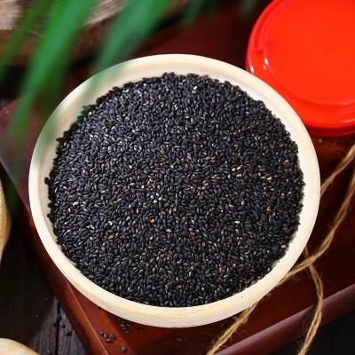 熟黑芝麻粒批发即食现炒熟芝麻干净无沙黑芝麻熟免洗罐装图5