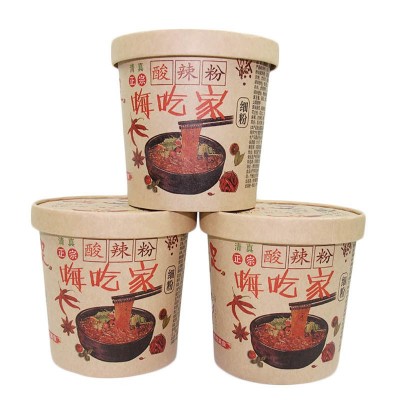 【厂家直发】嗨吃家酸辣粉178g整箱6桶方便速食夜宵包邮一件代发图2