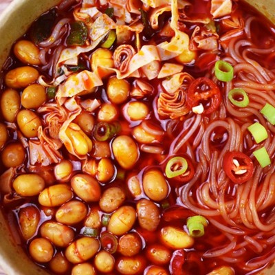嗨吃家酸辣粉12桶装整箱红薯粉螺蛳粉休闲小吃方便速食夜宵图3