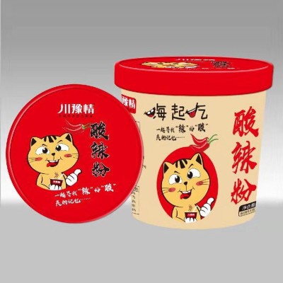 嗨起吃酸辣粉酸辣粉批发懒人速食食品免煮方便红薯粉丝整箱图3