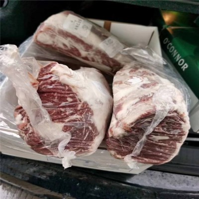澳洲1265厂安格斯谷饲150天眼肉冷冻去骨牛肋眼肉 生鲜牛排图5