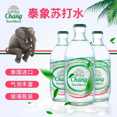 泰国进口chang泰象苏打水整箱325ML*24瓶装泰象苏打水 气泡水饮料图5