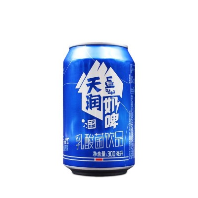 新疆特产天润奶啤300mlx6罐 乳酸菌饮品发酵风味非啤酒24年1月产图5