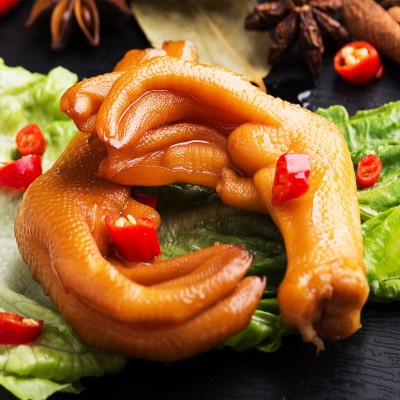 【特价】龙岩泡鸭爪泡鸭掌泡椒鸭爪卤味吃货办公室零食风味小吃图3