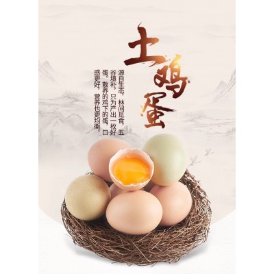 苏北果园散养新鲜土鸡蛋30枚/盒图3