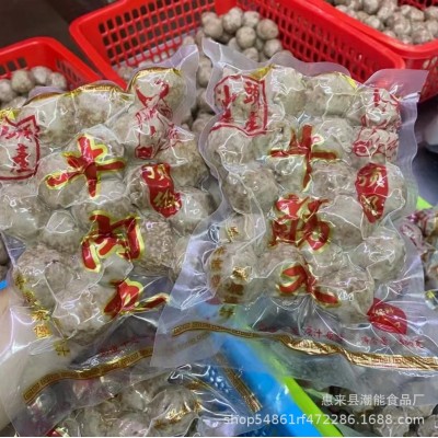 正宗潮汕手打牛肉丸特产牛筋丸 丸子火锅烧烤 关东煮食材厂家批发图2