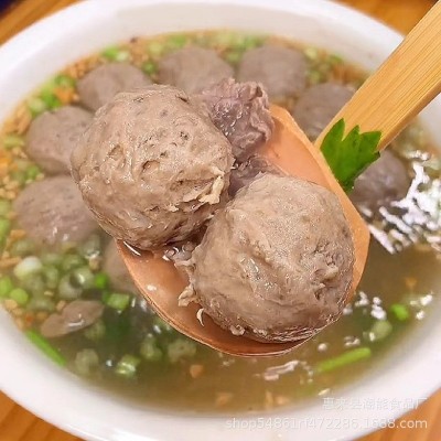 潮汕牛筋丸 牛肉丸 撒尿牛丸 潮汕火锅 关东煮麻辣烫肉丸工厂直销图3