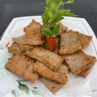 潮汕特产猪肉饼 火锅食材隆江特产小吃猪肉饼猪肉卷 源头工厂批发图4