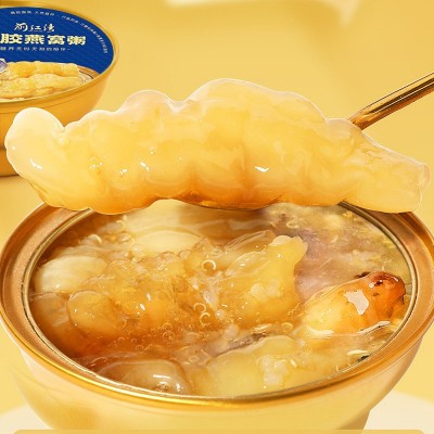 前江湾开盖即食燕窝粥滋补鲜炖花胶粥直播批发代发免煮早餐代餐粥图2
