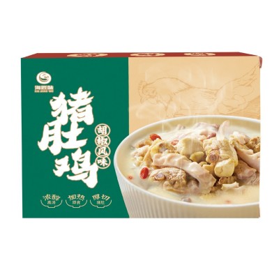海匠味加热即食商用酒店饭店餐饮预制半成品食材批发猪肚鸡250g装