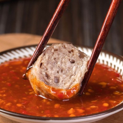 【4斤包邮】潮汕牛肉丸火锅食材牛筋丸关东煮半成品食材抖音爆款