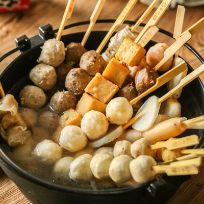 【满20斤包邮】商用烧烤麻辣烫牛肉丸火锅丸子关东煮食材串串批发图2