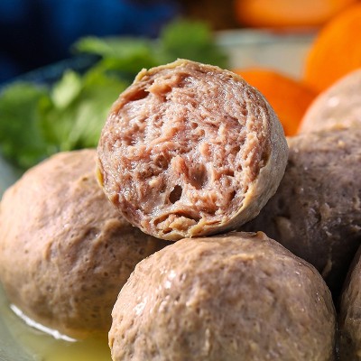 商用批发潮汕牛肉丸火锅食材牛筋丸麻辣烫便利店抖音爆款定制代发图3