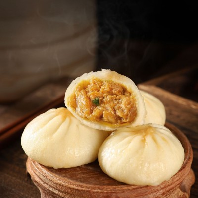 包大头小笼包包子老面鲜肉早餐定制半成品速冻速食现做现发图4