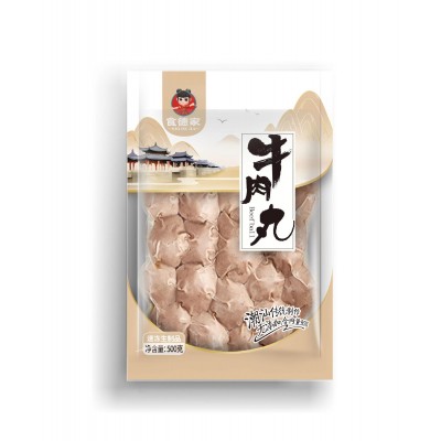 潮汕牛肉丸汕头手打牛肉牛筋丸火锅烧烤食材批发零售