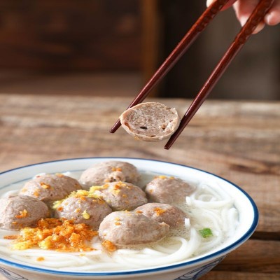 联善潮汕牛筋丸火锅丸子关东煮麻辣烫食材批发零售500g图4