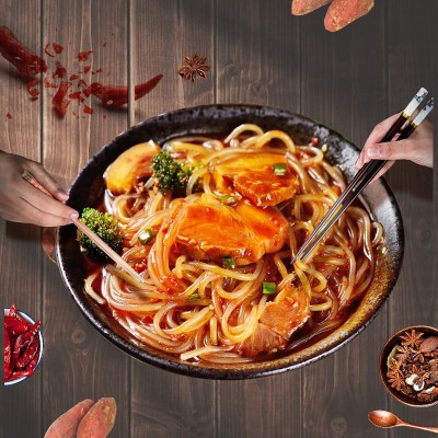 天豫牌红薯粉条280g装（280x40袋）/箱图3