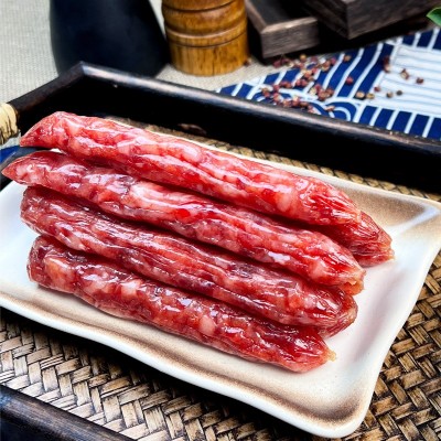 中山黄圃广式腊肠香肠鲜味腊肠250克特产5分瘦下酒菜年货送礼团购图4