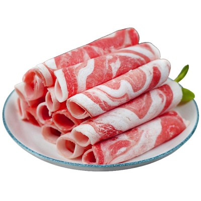 深山百草 原切羔羊肉卷排酸火锅食材烧烤羊肉片 供应批发火锅店图4
