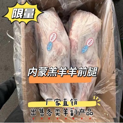 内蒙羔羊羊腿羊前腿一箱20斤净重19斤批发商用