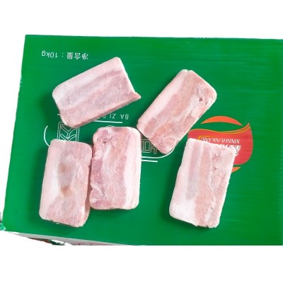 冷冻生鲜猪五花肉 大肉块合成把子肉快餐商用 梅菜扣肉片不碎不散图5