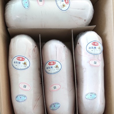 鲜冻烤乳猪半成品新鲜生鲜白条整只广式脆皮烤乳猪小耳朵巴马香图5