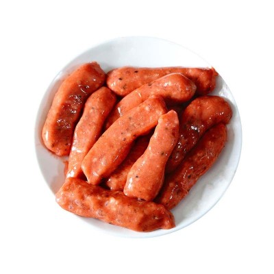 韩式烤肠牛肉肠烤肠清真烤肠10袋烧烤肉店脆皮牛肉肠烤肉食材商用图5