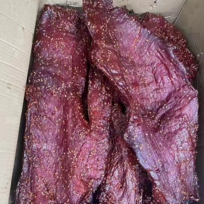 大块肉麻辣五香厂家批发风干猪肉 跑江湖地摊展会里脊大块酱香肉图4