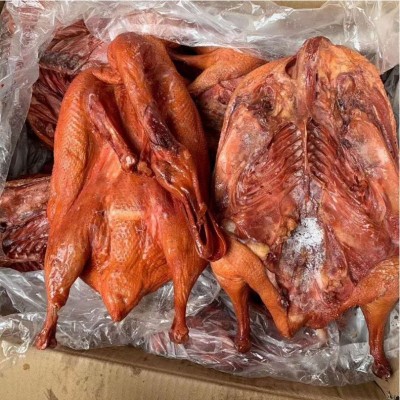 卤菜店货源冷淡杯卤板鸭芝麻鸭烤鸭货源八成熟冻品需二次加工批发图3