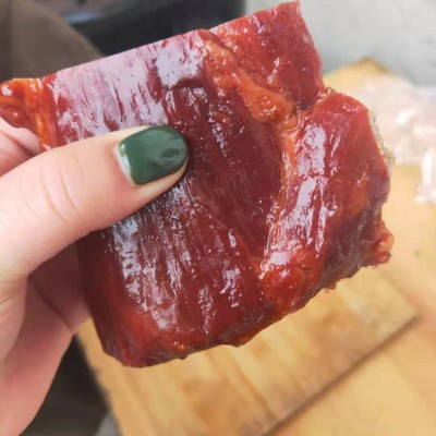早市地摊真空包装猪肉牛肉风味全熟肉卤菜店酱香肉麻辣大块肉真空图4