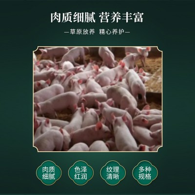 黑胡麻香猪肉 猪瘦肉农家散养营养美味图3