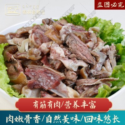 内蒙羊头整只头羊带皮冷冻新鲜生羊头整个带皮羊头生鲜羊头肉图5