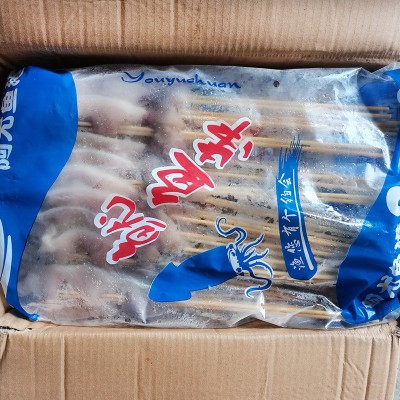 鱿鱼板串50g*17串铁板鱿鱼板串烧烤食材半成品图4