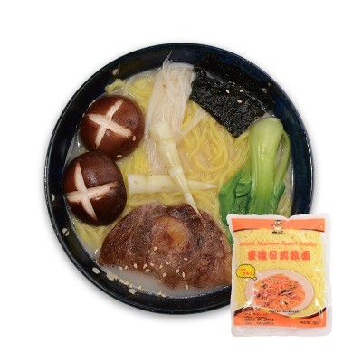 批发麦娃日式拉面热干面方便面1分钟即食拌面湿面10包面加酱整箱图2
