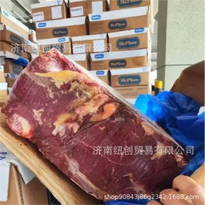 阿根廷去骨牛前肉，90比例瘦牛肉加工原材料牛前部位肉量大优惠图3