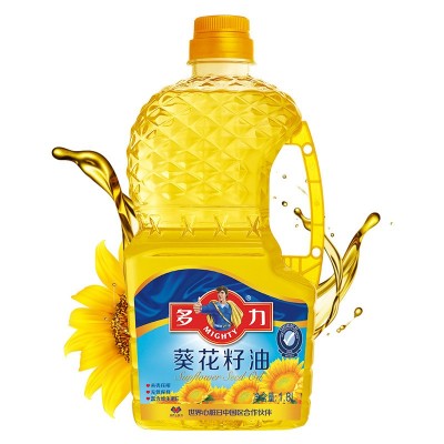 多力葵花籽油1.8L 食用油小包装油 含维生素e食用油批发量大从优图4