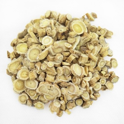 黄芪圆片小片中片中药材统货1kg散装甘肃产地直供图为代切片图5