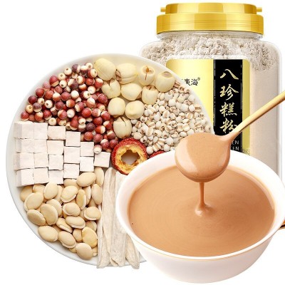 福东海八珍糕粉山药薏米芡实茯苓粉五谷杂粮代餐粉一件代发招代理
