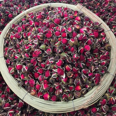 云南金边玫瑰花茶云南花瓣 玫瑰花金边玫瑰 产地批发厂家图2