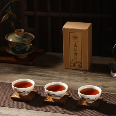 云南普洱茶熟茶散茶宫廷古树陈年勐海味源头厂货一件代发批发图3
