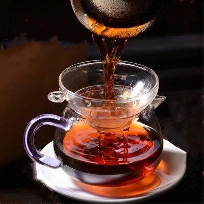 批发 云南普洱茶龙珠熟茶临沧冰岛老树普洱小沱茶 500g散装批发图4