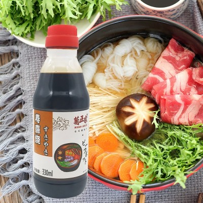 菊正宗寿喜烧汁 日式寿喜烧酱油牛肉火锅底料调味汁 小瓶33 0ml图4