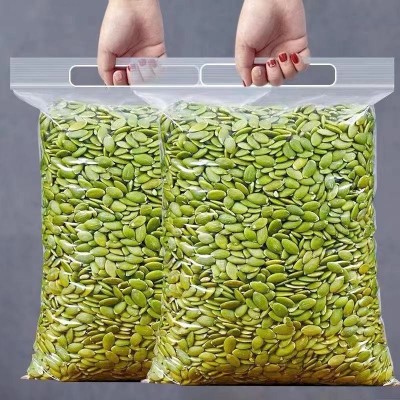 新货生南瓜子仁无壳大颗粒原味休闲食品年货南瓜子批发生南瓜籽图4